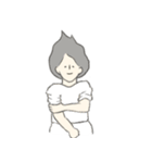 無重力ジョシ（個別スタンプ：12）