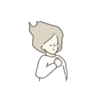無重力ジョシ（個別スタンプ：24）
