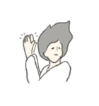 無重力ジョシ（個別スタンプ：34）