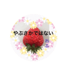 甘えん坊の苺れふ（個別スタンプ：8）