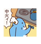 サメとネズミのクッキング（個別スタンプ：26）