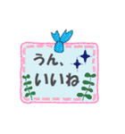 カワイイ模様で素直な気持ちを伝えよう☆（個別スタンプ：27）