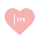 I love you.！（個別スタンプ：8）