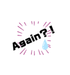 衝撃のハンコ（個別スタンプ：33）