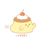 ふんわり敬語プリン（個別スタンプ：3）