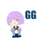 ヤンデレ系女子（個別スタンプ：3）