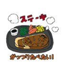 食べたい系を中心に人の欲望・煩悩系（個別スタンプ：5）