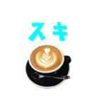 カプチーノ と 手書き風文字（個別スタンプ：40）