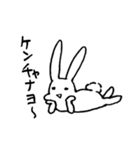 KPOPにハマりたてのうさぎ（個別スタンプ：1）