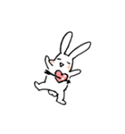 KPOPにハマりたてのうさぎ（個別スタンプ：10）