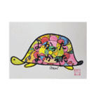 らぷりーマイアートぬりえetc1（個別スタンプ：4）