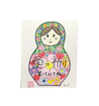 らぷりーマイアートぬりえetc1（個別スタンプ：7）