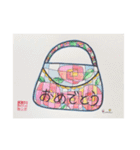 らぷりーマイアートぬりえetc1（個別スタンプ：12）
