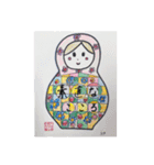 らぷりーマイアートぬりえetc1（個別スタンプ：14）