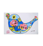 らぷりーマイアートぬりえetc1（個別スタンプ：20）