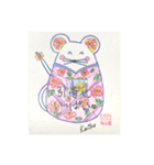 らぷりーマイアートぬりえetc1（個別スタンプ：32）