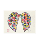 らぷりーマイアートぬりえetc1（個別スタンプ：38）
