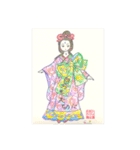 らぷりーマイアートぬりえetc1（個別スタンプ：40）