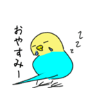かわいいセキセイインコのシーちゃん 2（個別スタンプ：3）