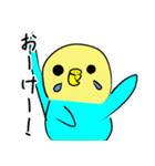 かわいいセキセイインコのシーちゃん 2（個別スタンプ：10）