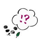 パンダトーク（筆文字）（個別スタンプ：20）