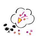 パンダトーク（筆文字）（個別スタンプ：23）