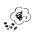 パンダトーク（筆文字）（個別スタンプ：26）