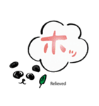 パンダトーク（筆文字）（個別スタンプ：27）