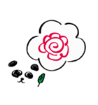 パンダトーク（筆文字）（個別スタンプ：29）