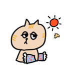 茶トラのみかんくんイラストVer.（個別スタンプ：23）