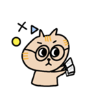 茶トラのみかんくんイラストVer.（個別スタンプ：32）