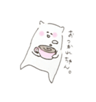 ゆるーいはんぺんねこ（個別スタンプ：5）