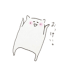 ゆるーいはんぺんねこ（個別スタンプ：6）