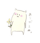 ゆるーいはんぺんねこ（個別スタンプ：23）