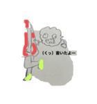 あちまレ！アホ毛の子！I（個別スタンプ：3）