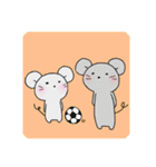 ねずみさんのスタンプです。2（個別スタンプ：5）