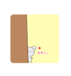 ねずみさんのスタンプです。2（個別スタンプ：18）