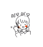 手書きほっぺた女の子たち（個別スタンプ：13）