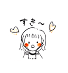 手書きほっぺた女の子たち（個別スタンプ：20）