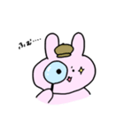 もちみたいなうさぎ（個別スタンプ：24）