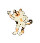 三毛猫円円（個別スタンプ：1）