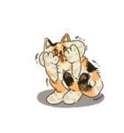三毛猫円円（個別スタンプ：28）