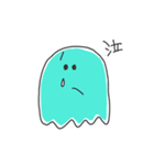 青い生きもの（個別スタンプ：26）