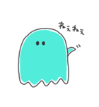 青い生きもの（個別スタンプ：34）