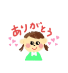 手描きゆるふわ（個別スタンプ：5）