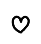 シンプルアルファベット小文字o〜z（個別スタンプ：15）