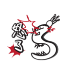 怒っているモンスター（個別スタンプ：10）