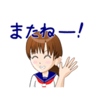 制服少女喜怒哀楽（個別スタンプ：2）