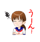 制服少女喜怒哀楽（個別スタンプ：12）