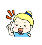 シンデレラのでれちゃん（個別スタンプ：1）